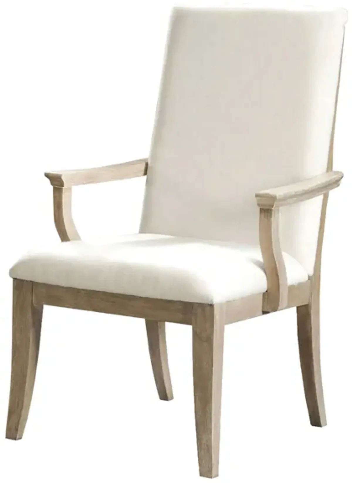 Torrin Upholstered Dining Armchair in Natural by Riverside Furniture