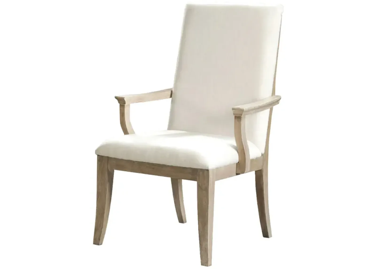 Torrin Upholstered Dining Armchair in Natural by Riverside Furniture