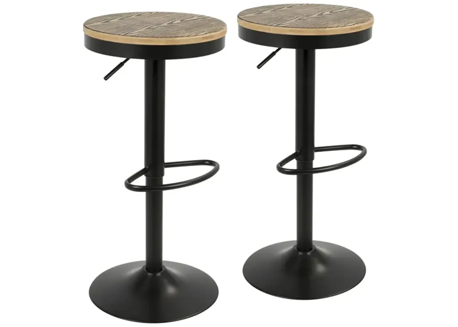 Dakota Adjustable Barstool - Set of 2