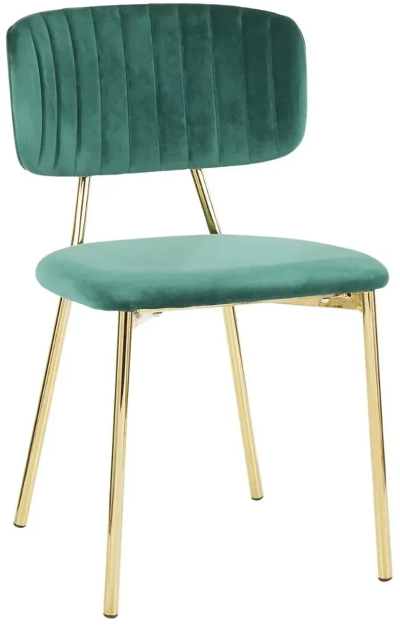 Bouton Chair - Set of 2 in Green by Lumisource