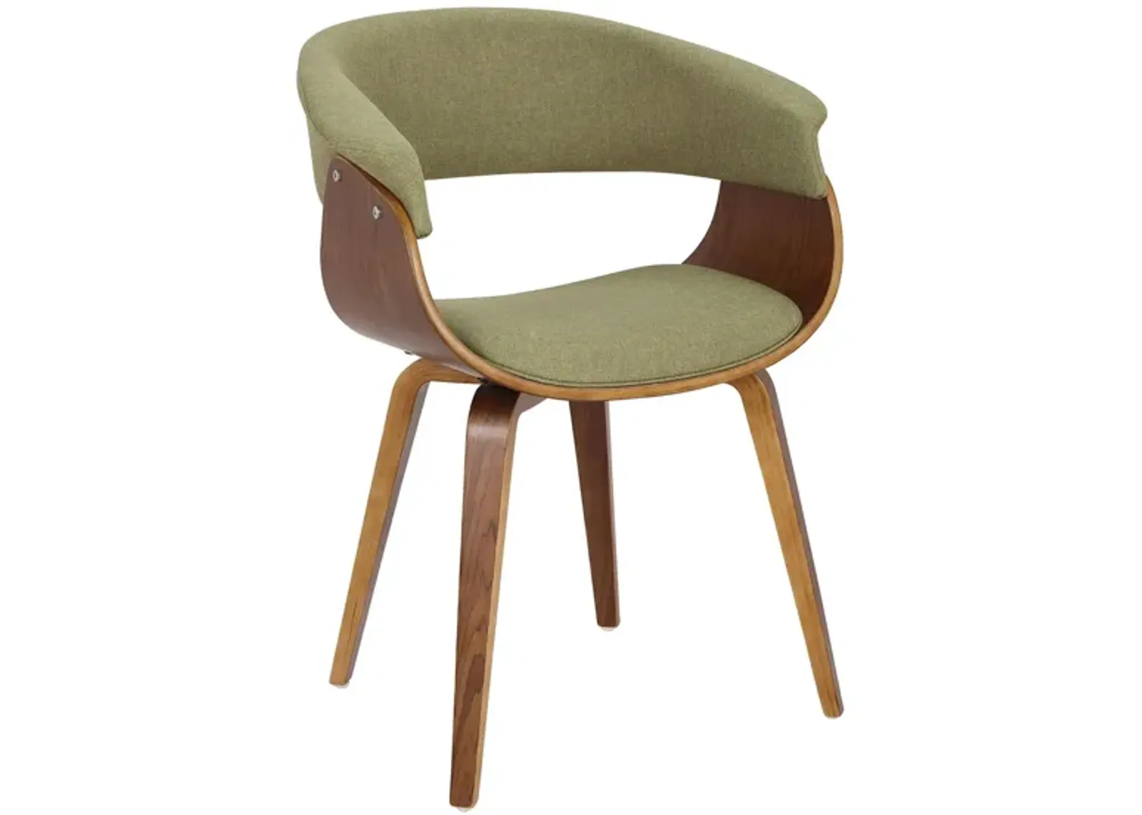 Vintage Mod Chair in Green by Lumisource