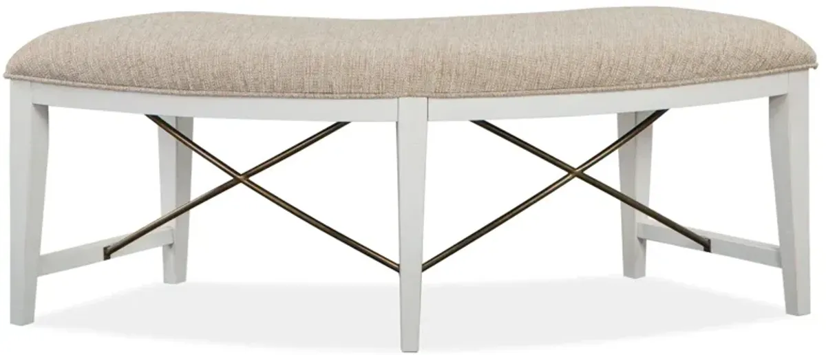 Heron Cove Curved Bench