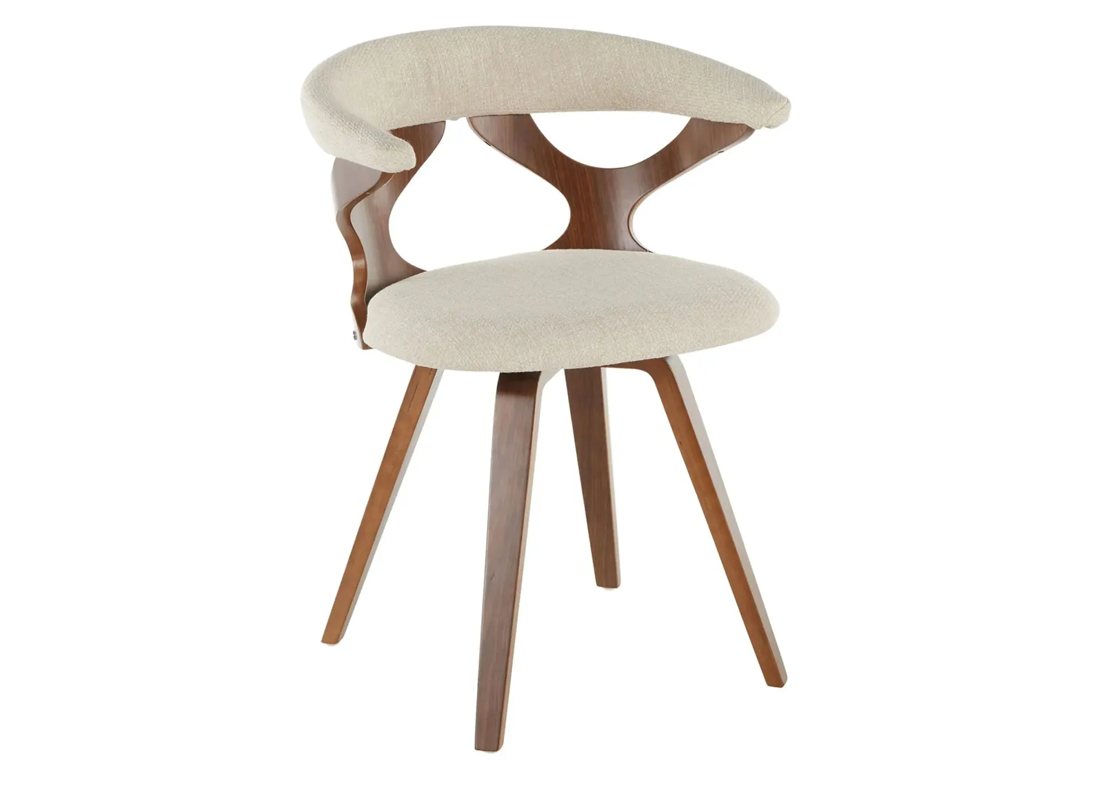 Gardenia Chair in Cream by Lumisource