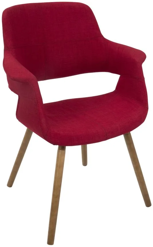 Vintage Flair Chair in Red by Lumisource
