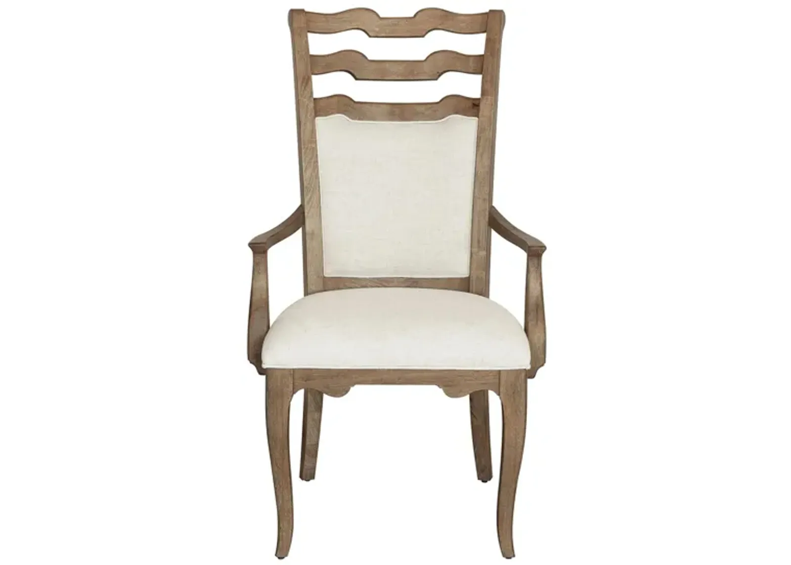 Weston Hills Arm Chair Set of 2 in Natural by Home Meridian International