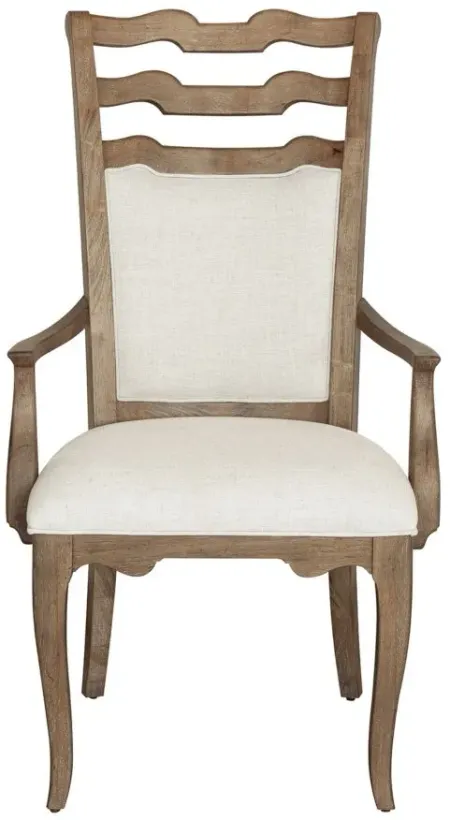 Weston Hills Arm Chair Set of 2 in Natural by Home Meridian International