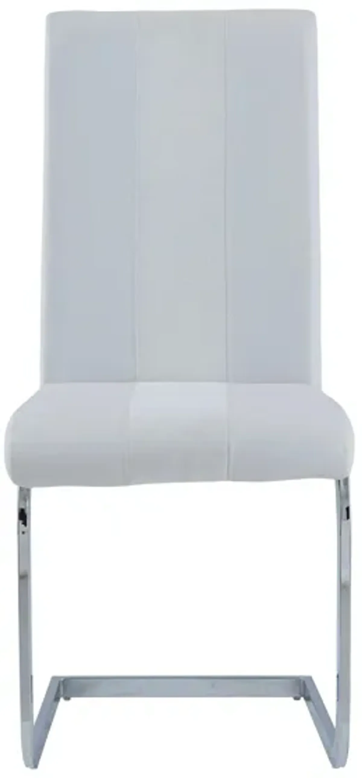 Maritza White Dining Chair in White by Global Furniture Furniture USA