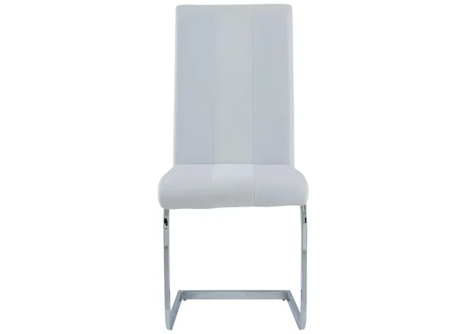 Maritza White Dining Chair in White by Global Furniture Furniture USA