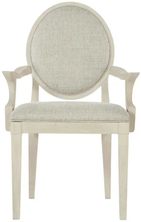East Hampton Oval Back Arm Chair