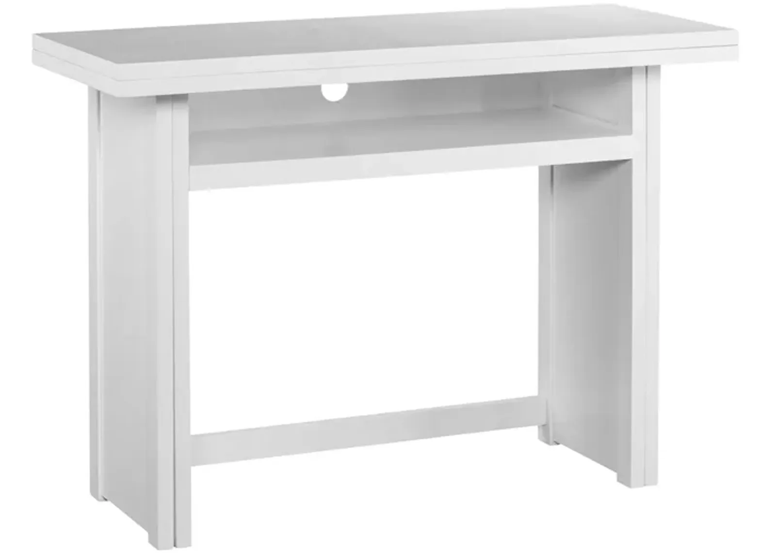 Kaylani Console/Dining Table in White by SEI Furniture