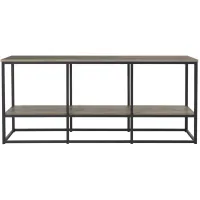 Wadeworth Contemporary Extra Large TV Stand in Brown/Black by Ashley Furniture