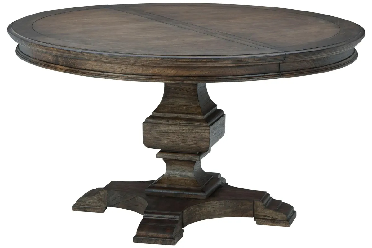 Wellington Driftwood Dining Table in WELLINGTON JAVA by Hekman Furniture Company