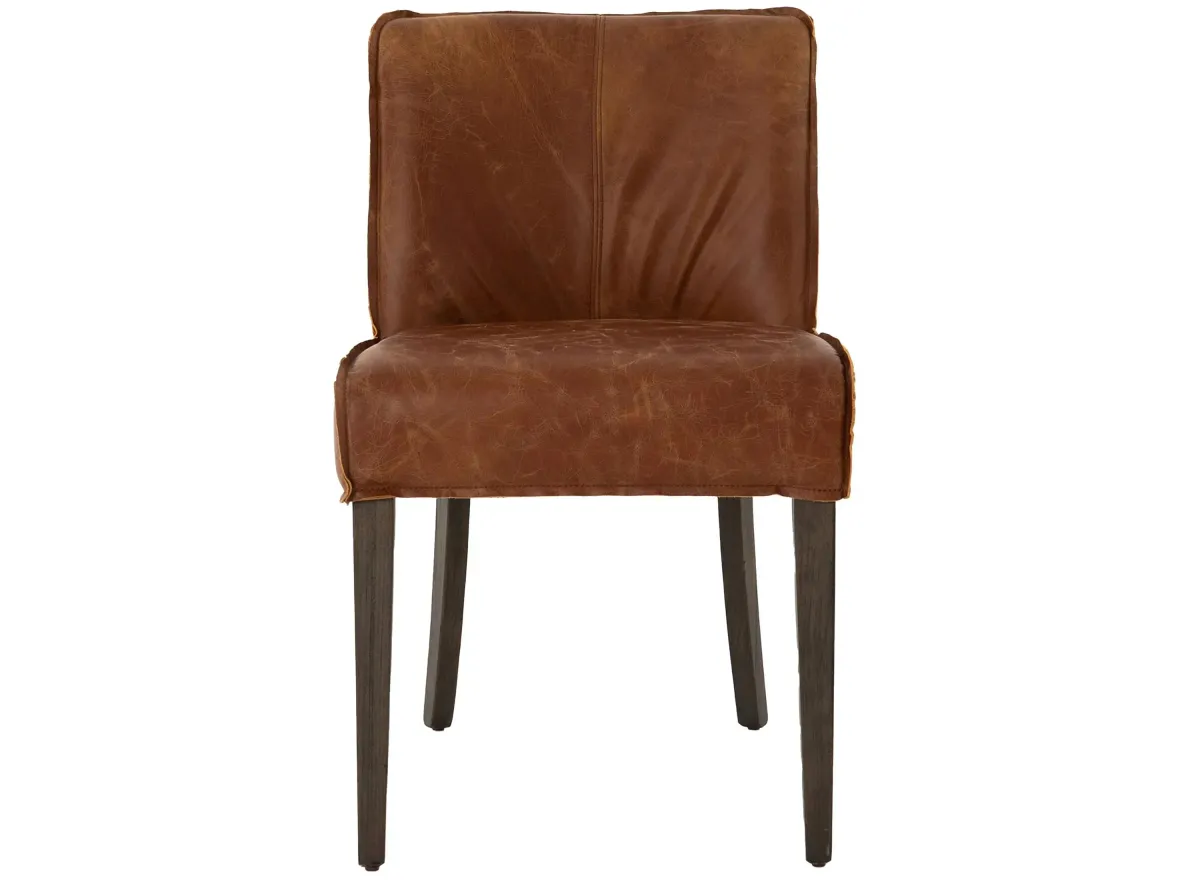 Aeria Dining Chair in Sienna Chestnut by Four Hands