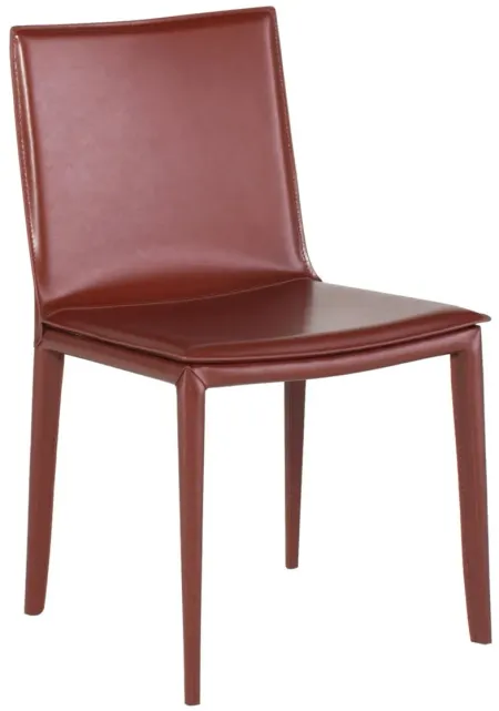 Palma Dining Chair in BORDEAUX by Nuevo
