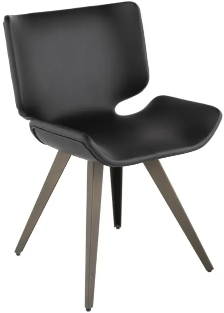 Astra Dining Chair in BLACK by Nuevo