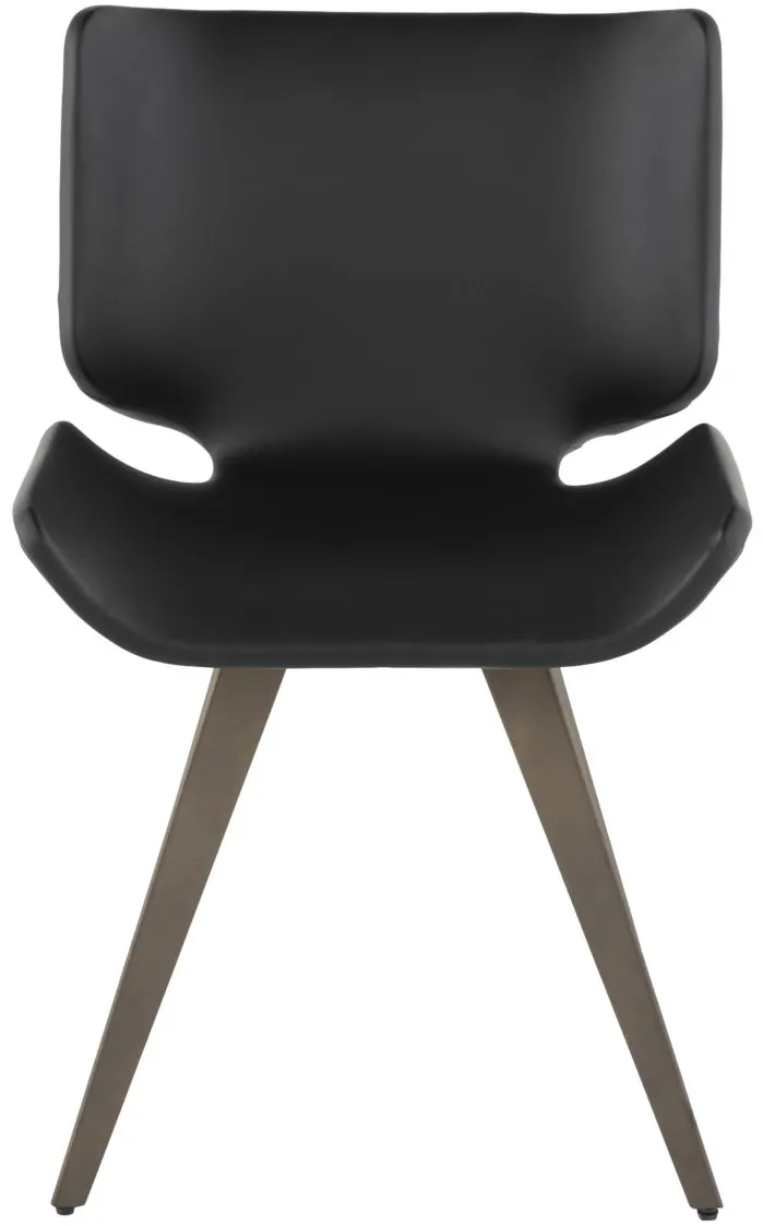 Astra Dining Chair in BLACK by Nuevo