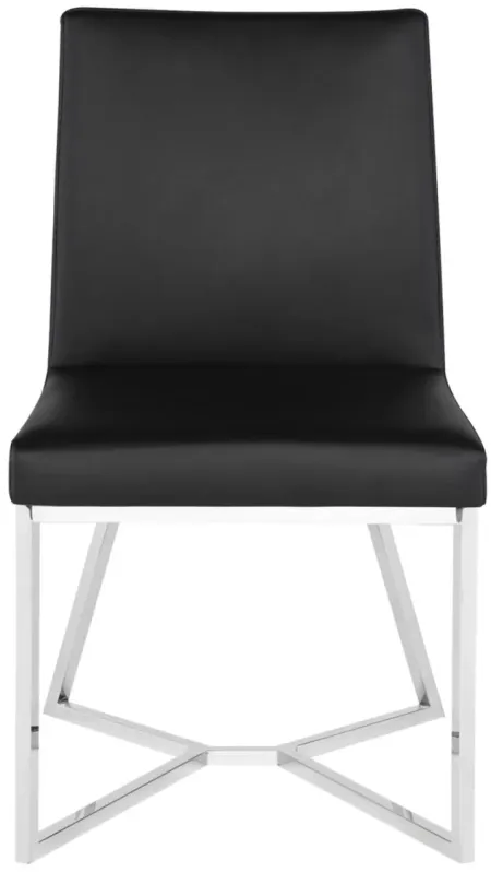 Patrice Dining Chair in BLACK by Nuevo