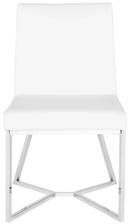Patrice Dining Chair in WHITE by Nuevo