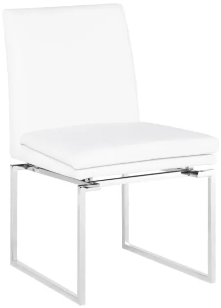 Savine Dining Chair in WHITE by Nuevo