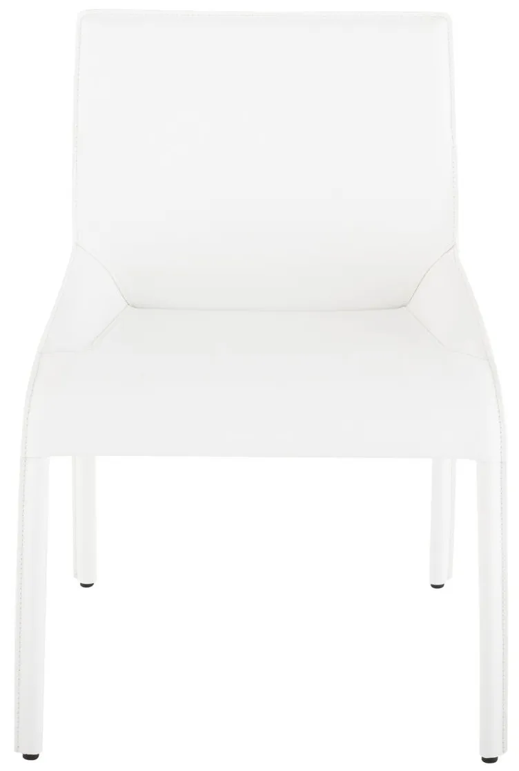 Delphine Dining Chair in WHITE by Nuevo