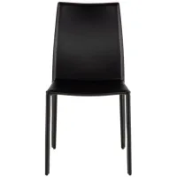 Sienna Dining Chair in BLACK by Nuevo