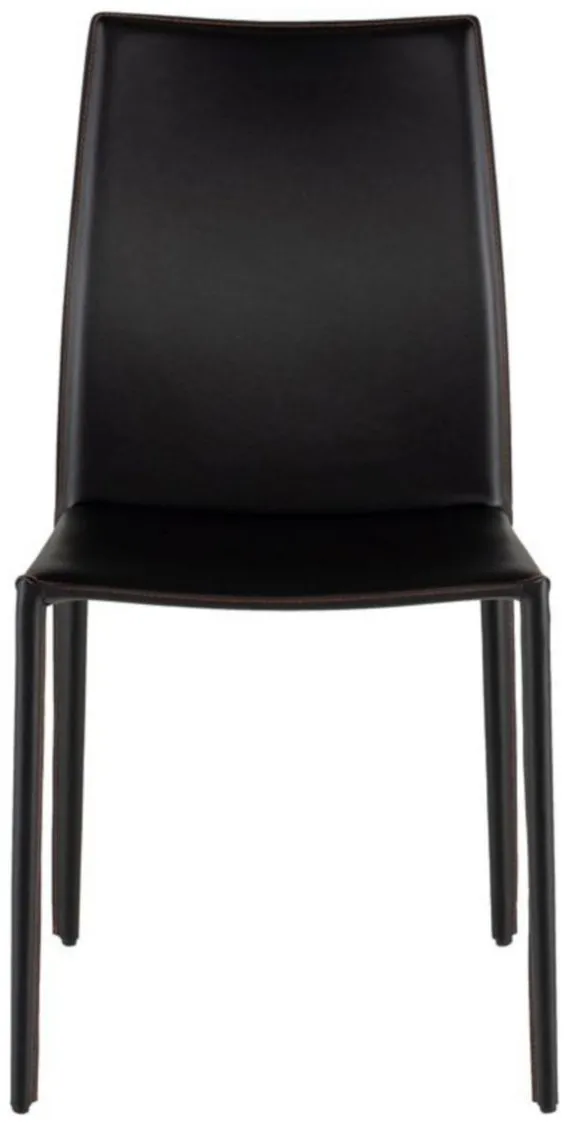 Sienna Dining Chair in BLACK by Nuevo