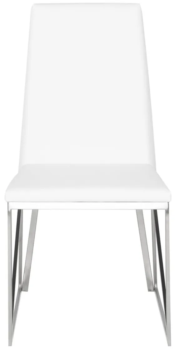 Caprice Dining Chair in WHITE by Nuevo