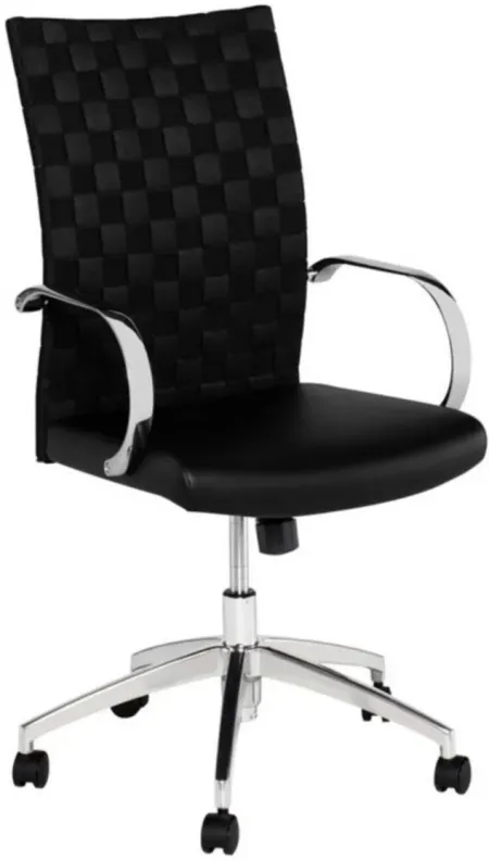 Mia Office Chair in BLACK by Nuevo