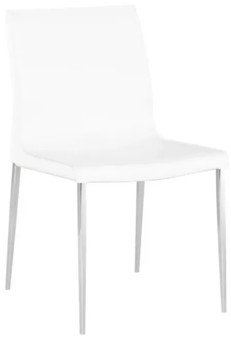 Colter Dining Chair in WHITE by Nuevo