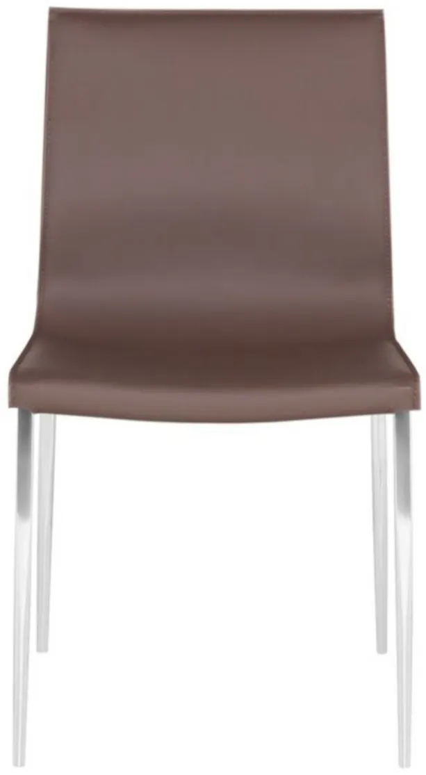 Colter Dining Chair in MINK by Nuevo