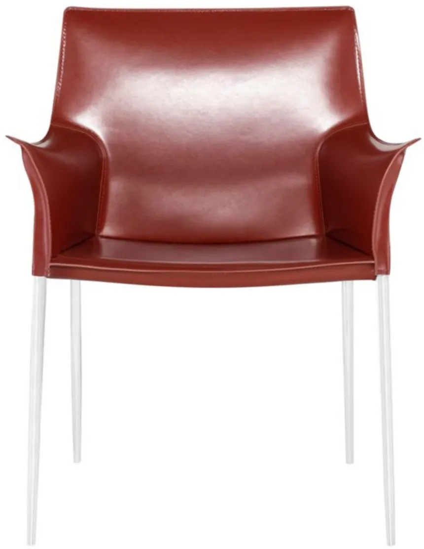 Colter Dining Chair in BORDEAUX by Nuevo