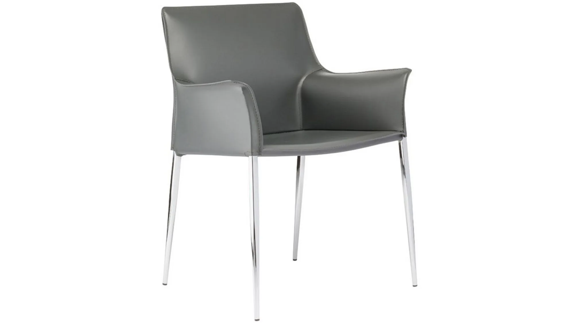 Colter Dining Chair in DARK GREY by Nuevo