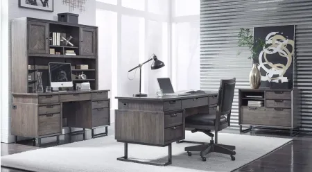 Harper Point Office Chair in Fossil by Aspen Home