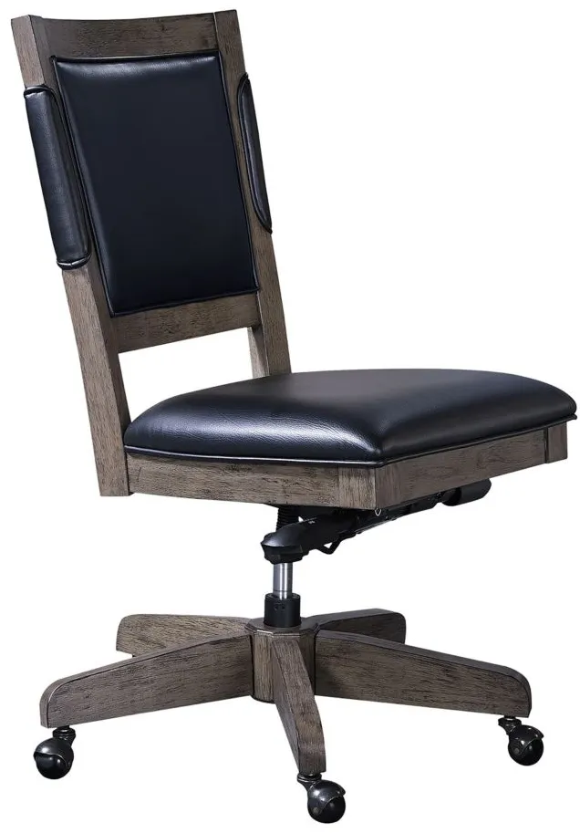 Harper Point Office Chair in Fossil by Aspen Home