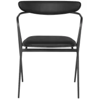 Gianni Dining Chair in RAVEN by Nuevo