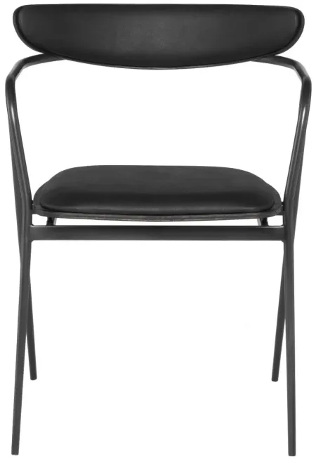 Gianni Dining Chair in RAVEN by Nuevo