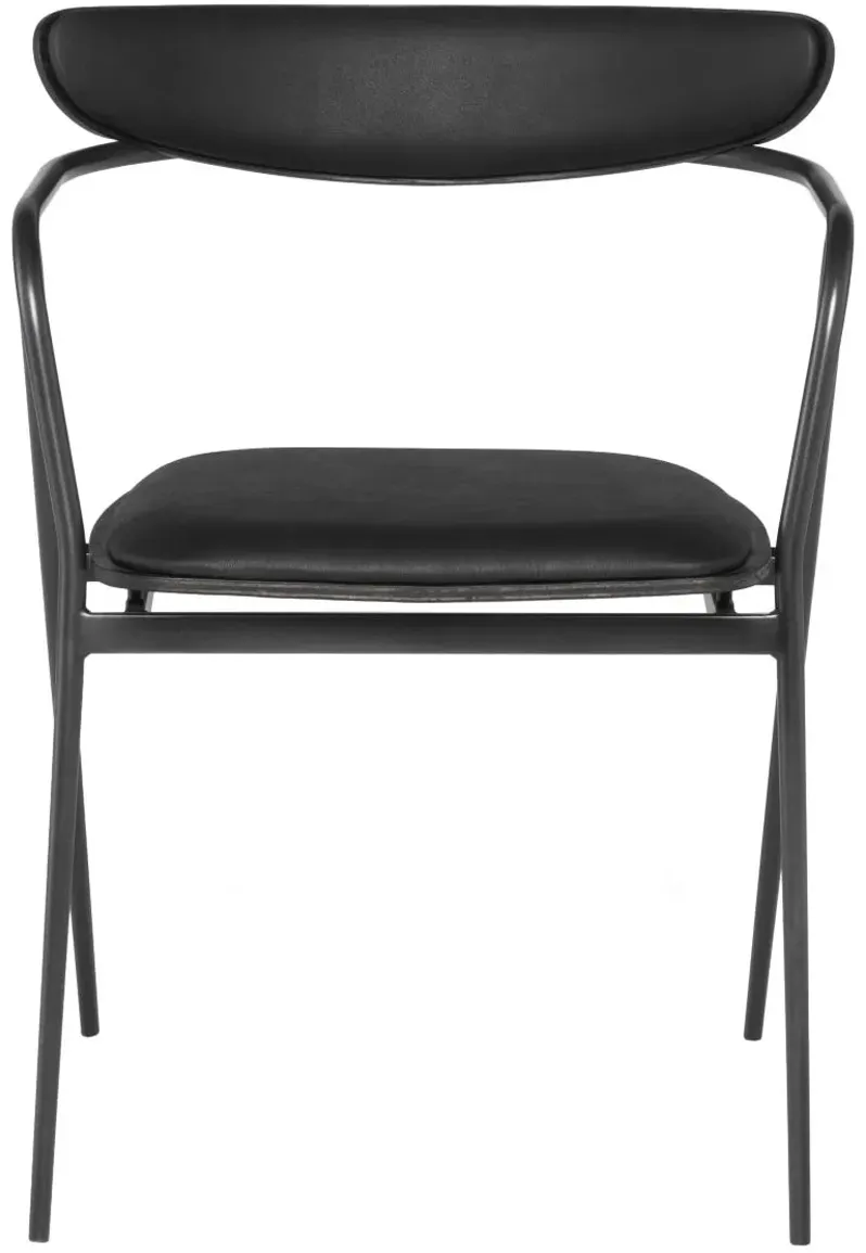 Gianni Dining Chair in RAVEN by Nuevo