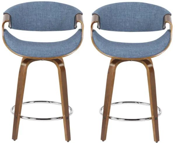 Curvini Counter Stool- Set of 2