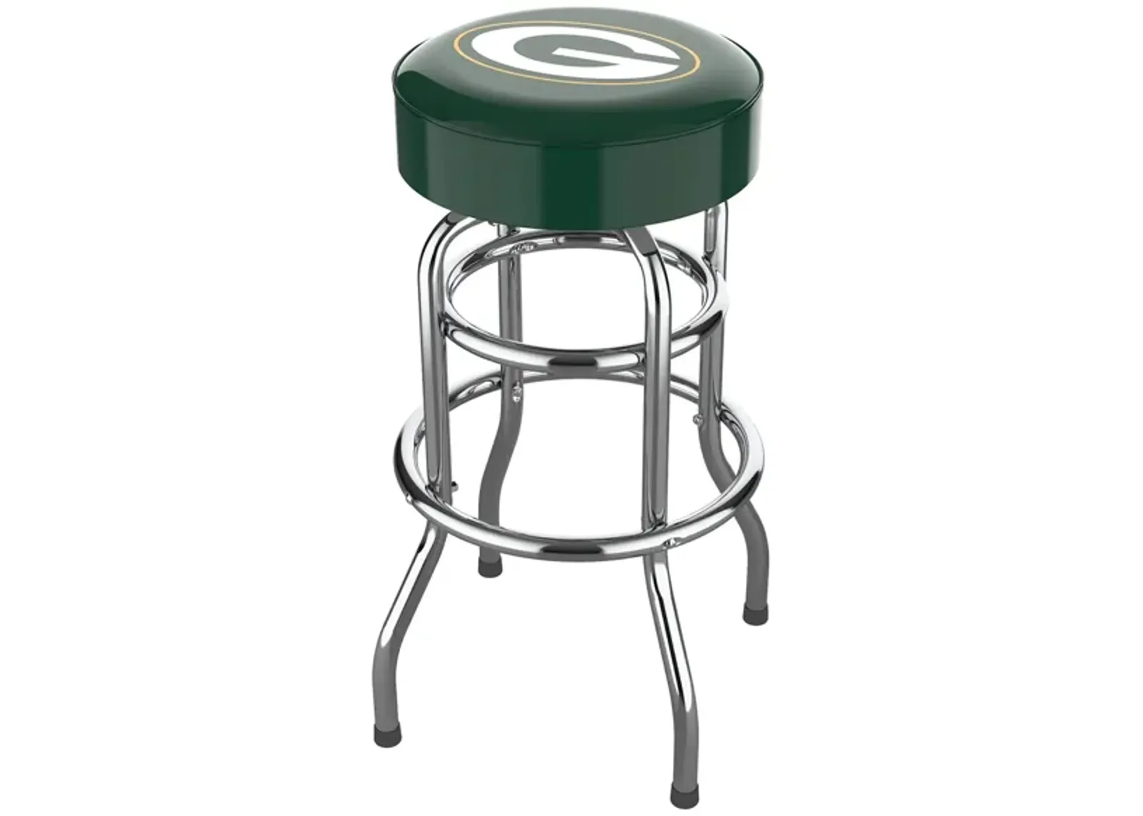 NFL Backless Swivel Bar Stool in Green Bay Packers by Imperial International