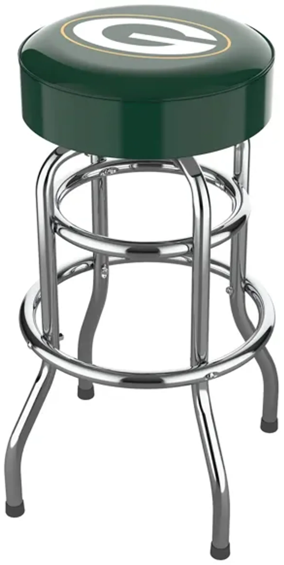 NFL Backless Swivel Bar Stool in Green Bay Packers by Imperial International