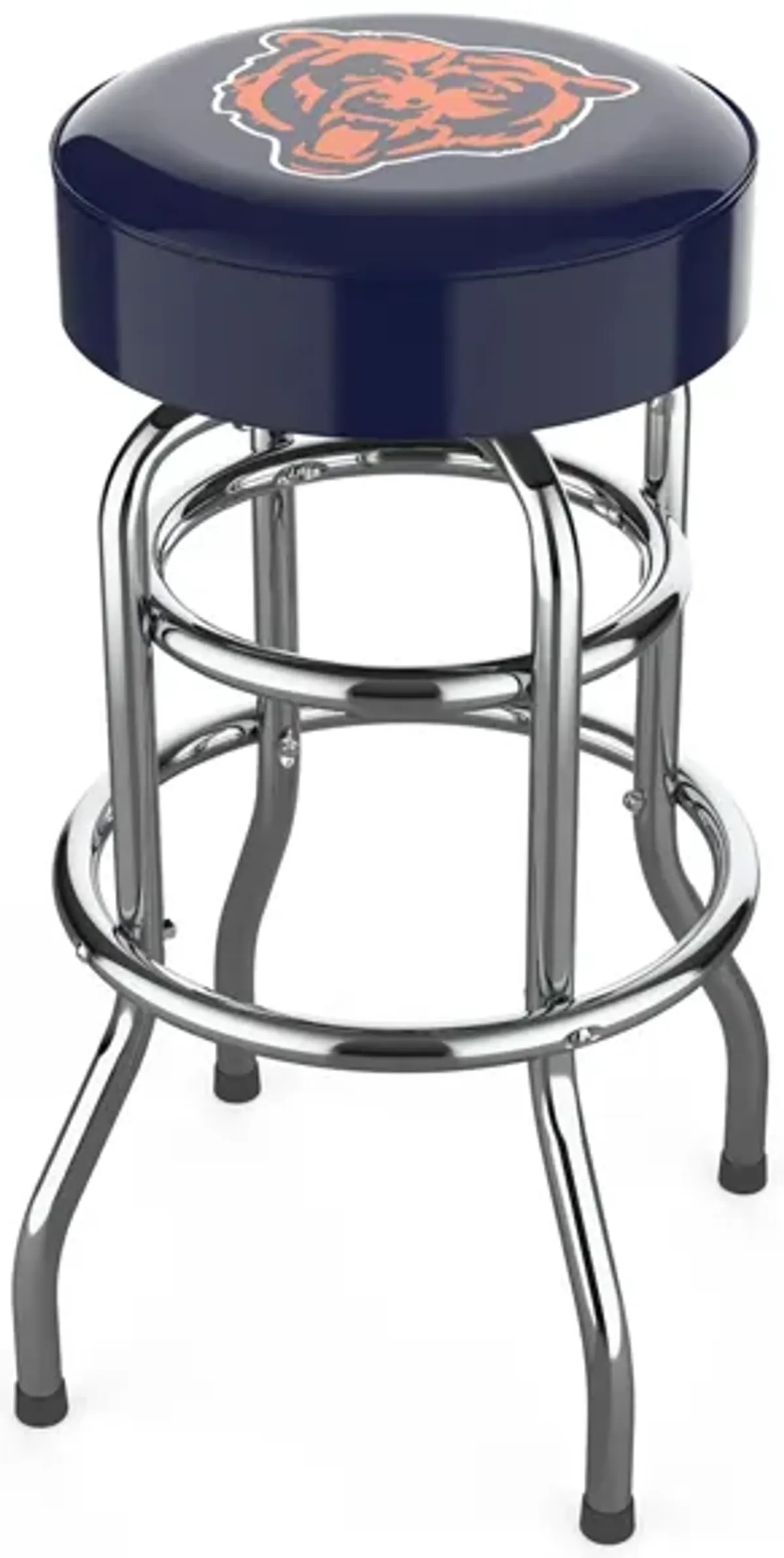 NFL Backless Swivel Bar Stool in Chicago Bears by Imperial International