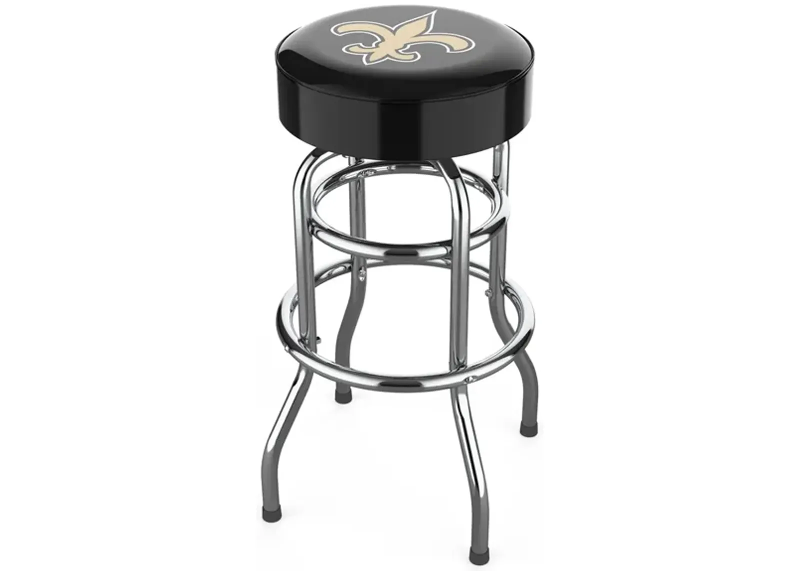 NFL Backless Swivel Bar Stool in New Orleans Saints by Imperial International