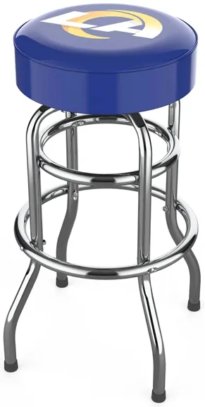 NFL Backless Swivel Bar Stool in Los Angeles Rams by Imperial International