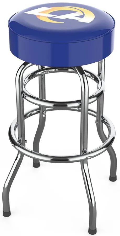 NFL Backless Swivel Bar Stool in Los Angeles Rams by Imperial International