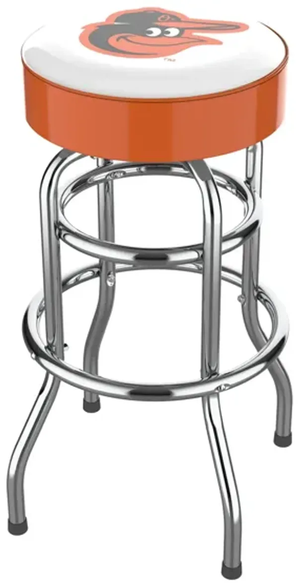 MLB Backless Swivel Bar Stool