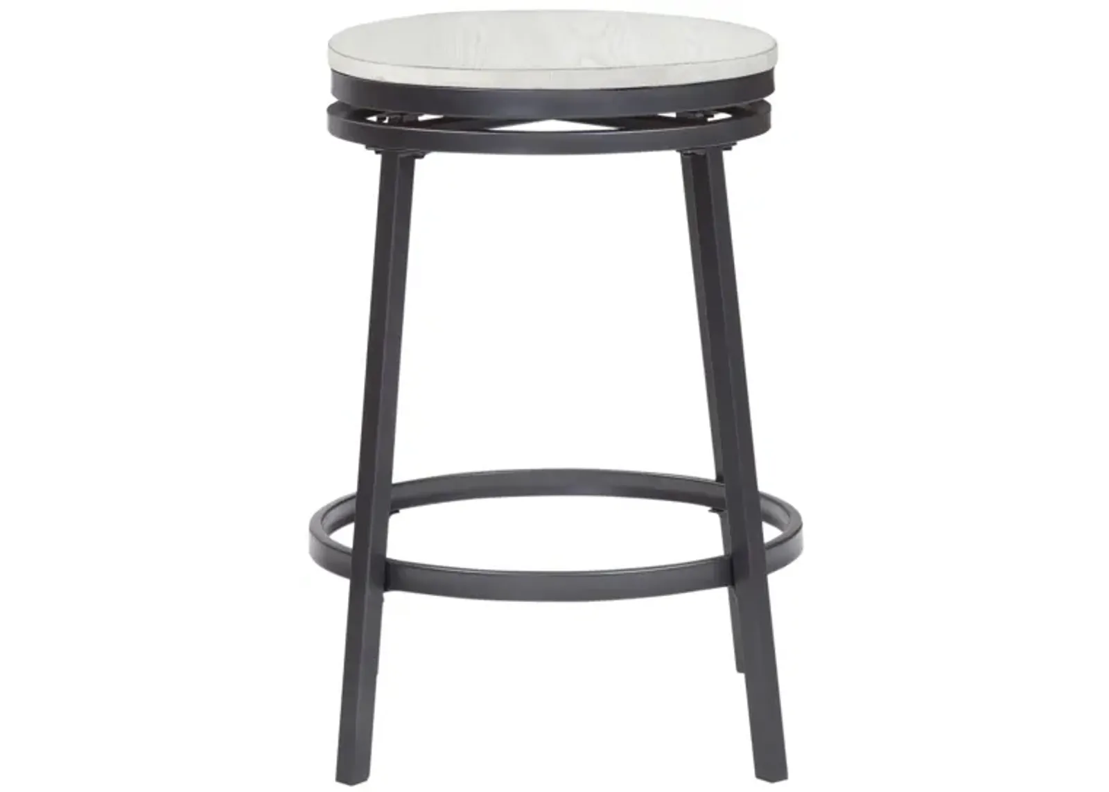 Stockton Backless Counter Stool in Slate Gray with White Oak by American Woodcrafters