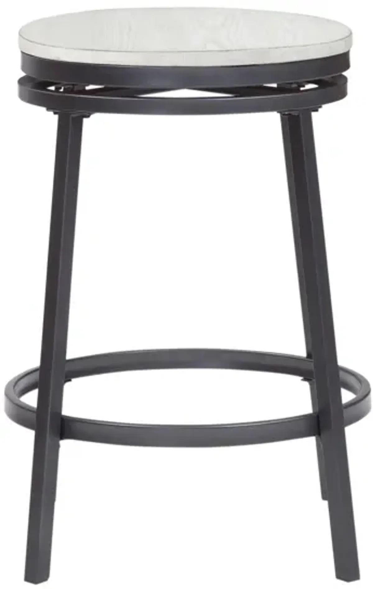 Stockton Backless Counter Stool in Slate Gray with White Oak by American Woodcrafters