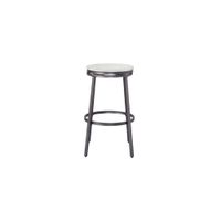 Stockton Backless Bar Stool in Slate Gray with White Oak by American Woodcrafters
