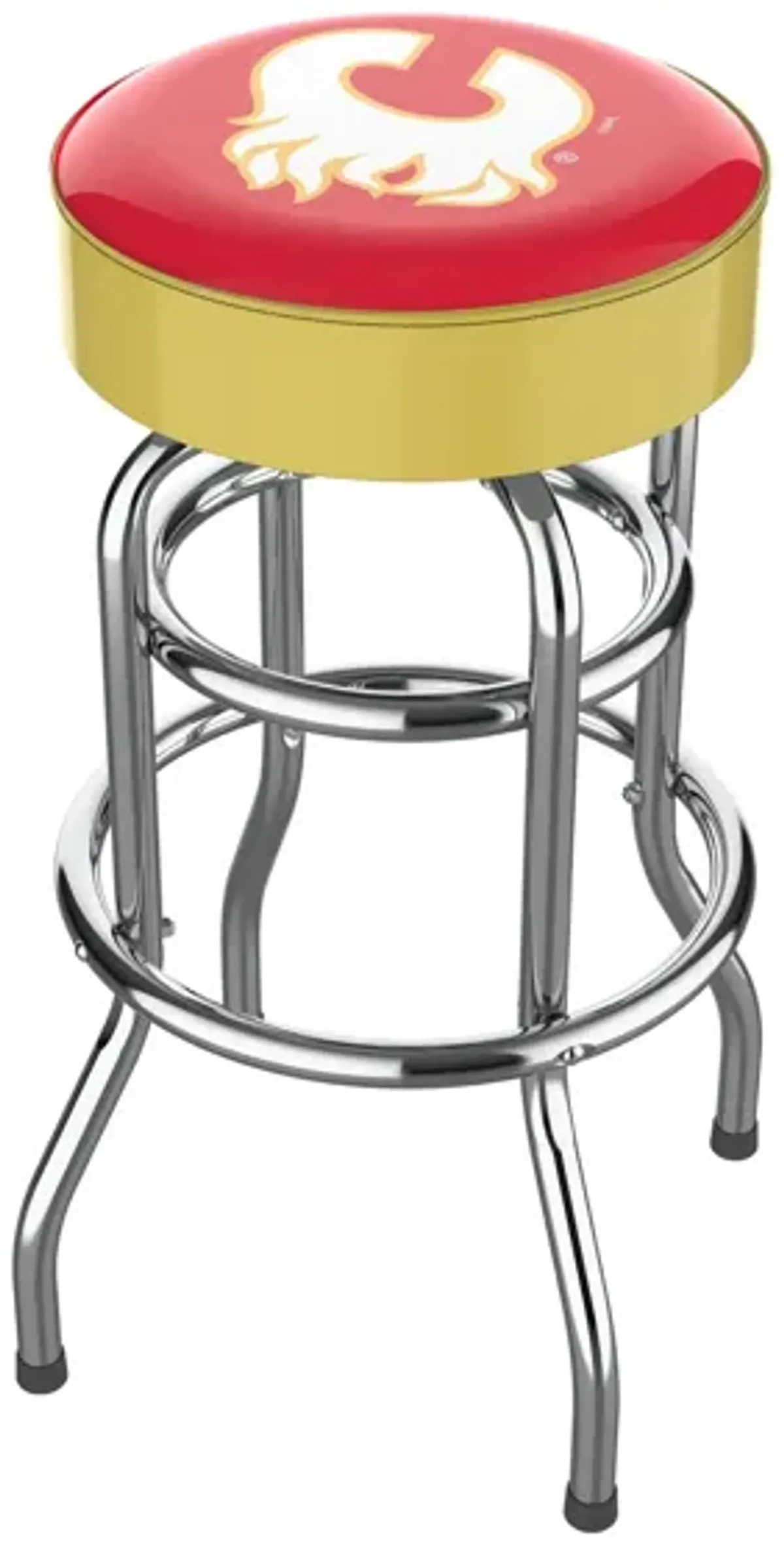 NHL Backless Swivel Bar Stool