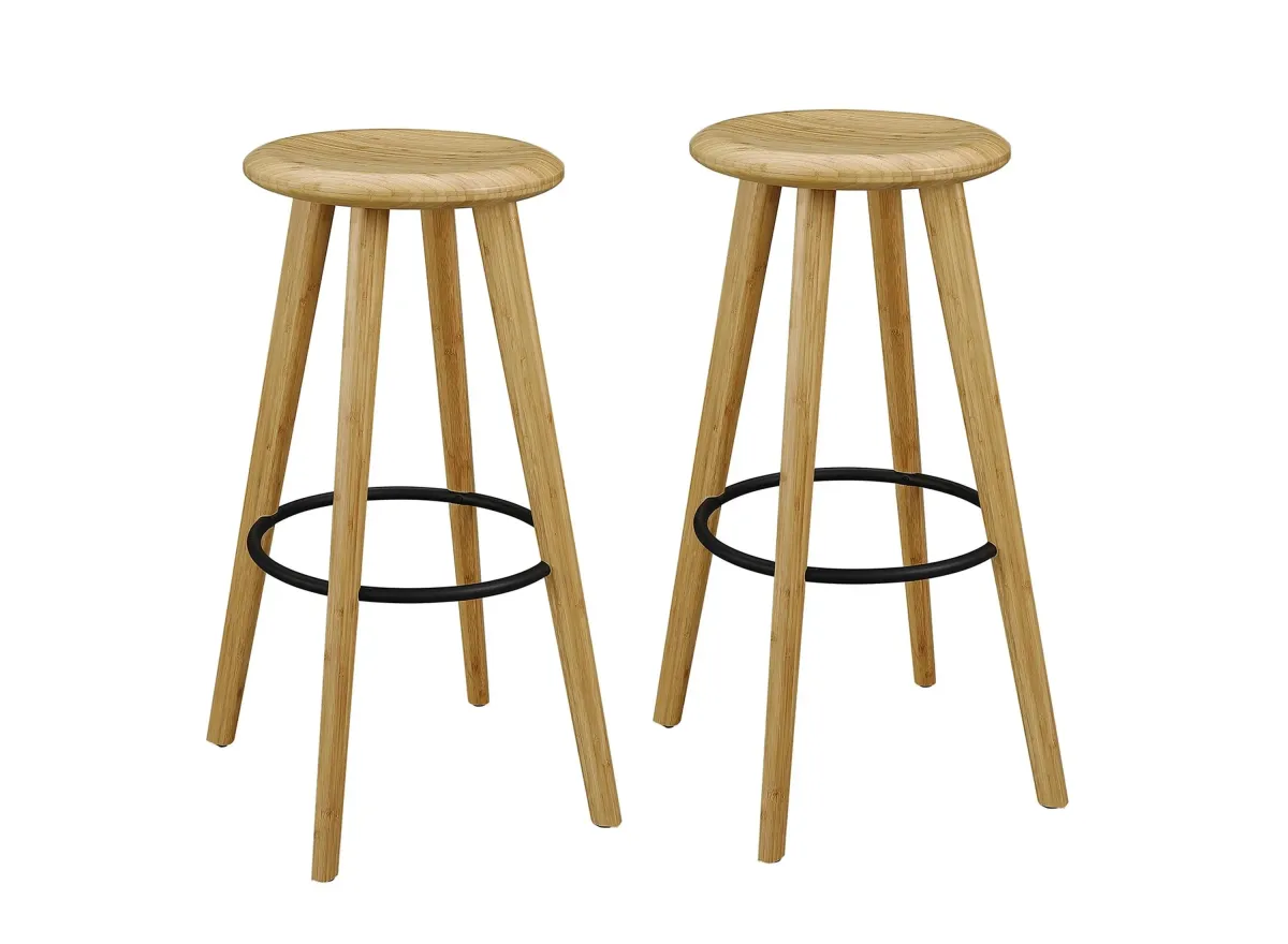 Mimosa Bar Height Stools in Caramelized by Greenington